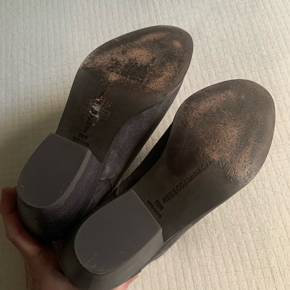 Rebecca Minkoff gray suede booties - Picture 6 of 8